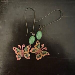 Butterfly earrings